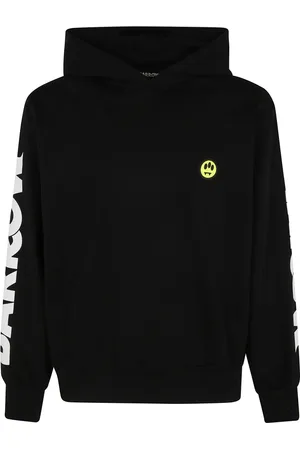 BARROW Bluzy, Mężczyzna, Czarny, XL, Klasyczny Hoodie dla wszystkich płci