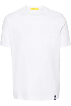 DRUMOHR Koszulki, Mężczyzna, Biały, S, Off- T-Shirt