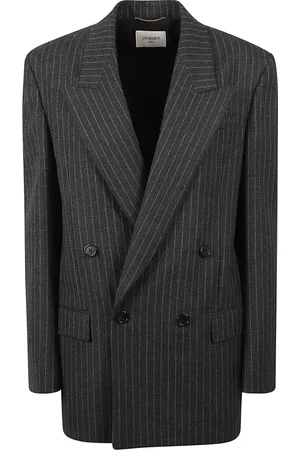 Saint Laurent Kurtki, Kobieta, Czarny, M, Eleganckie Kurtki Kolekcja