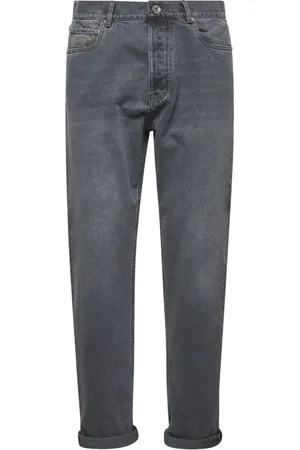 Brunello Cucinelli Jeansy, Mężczyzna, Szary, L, Szare Jeansyy