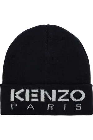 Kenzo Akcesoria, unisex, Niebieski, M, Stylowa Beanie Hat
