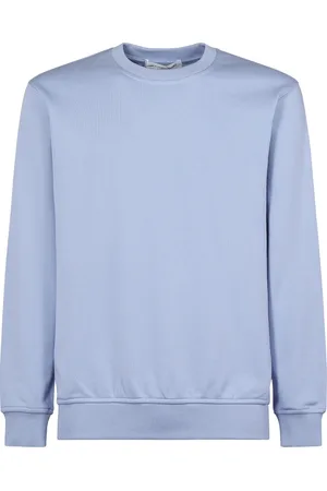 Comme des Garçons Swetry, Mężczyzna, Niebieski, L, Stylowe Swetry Kolekcja