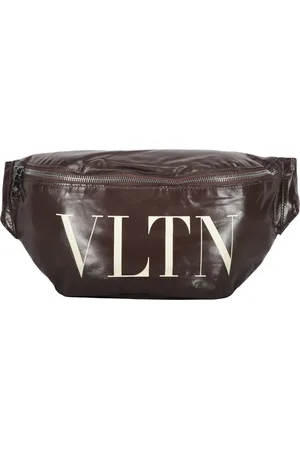 VALENTINO GARAVANI Torebki, Mężczyzna, brązowy, ONE SIZE, Len, Paszcz z koziej skóry