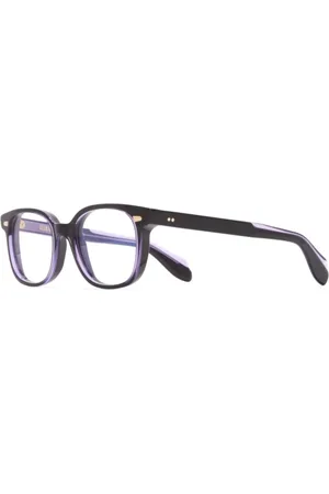 Cutler and Gross Akcesoria, unisex, Czarny, ONE SIZE, Fioletowy Czarny Stylowe Okulary