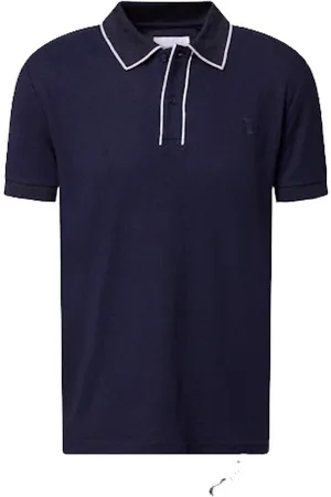 Baldessarini Koszulki, Mężczyzna, Niebieski, S, Różowa Koszulka Polo