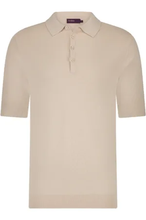 Aeden Koszulki, Mężczyzna, Beżowy, M, Letnia Koszulka Polo Stylowy Design