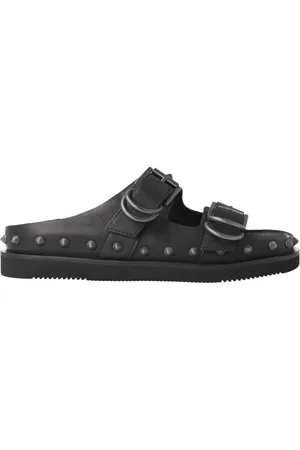 Ash Buty, Kobieta, Czarny, 38 EU, Czarne Urus Sandały Damskie