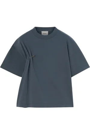 Halfboy Koszulki, Kobieta, Niebieski, M, Len, Turbulence Pin T-Shirt