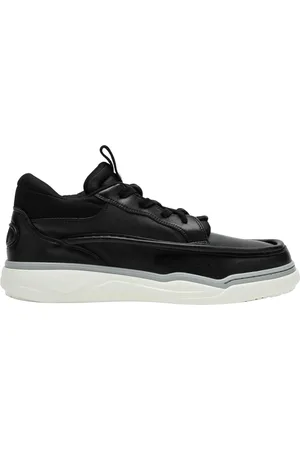 VALENTINO GARAVANI Buty, Mężczyzna, Czarny, 42 1/2 EU, Len, Niskie Buty do Biegania But