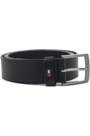 Tommy Hilfiger Akcesoria, Mężczyzna, Czarny, 90 CM, Pasek
