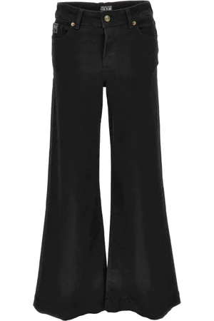VERSACE Jeansy, Kobieta, Czarny, W26, Spodnie