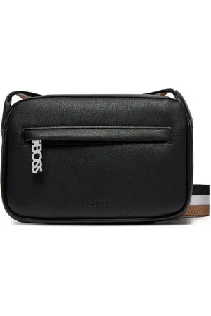HUGO BOSS Torebki, Kobieta, Czarny, ONE SIZE, Czarna Torba na Ramię
