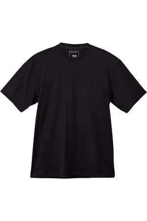 Y-3 Koszulki, Mężczyzna, Czarny, L, Klasyczny T-shirt z krótkim rękawem