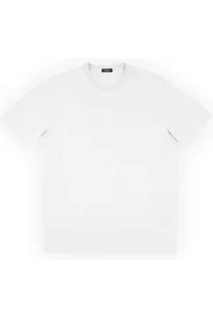 ZANONE Koszulki, Mężczyzna, Biały, 2XL, Casualowy Bawełniany T-shirt dla Mężczyzn