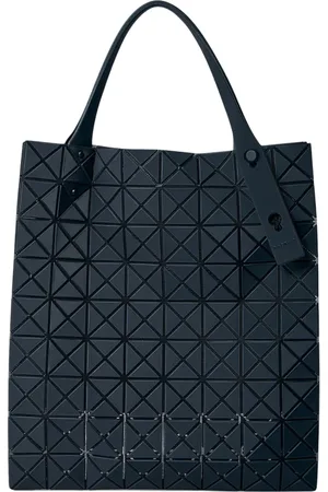 Issey Miyake Torebki, Kobieta, Czarny, ONE SIZE, Torebka z Podpisowymi Trójkątnymi Kafelkami