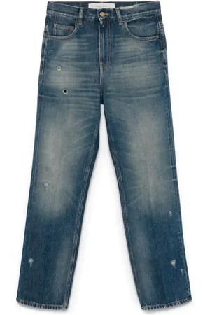 Golden Goose Jeansy, Kobieta, Niebieski, W26, Denim, Niebieskie Jeansyy, Prawdziwy Rozmiar