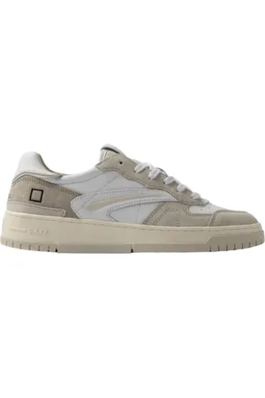 D.A.T.E. Buty, Mężczyzna, Biały, 42 EU, Kolorowe Torneo Sneakers Biało-Beżowe