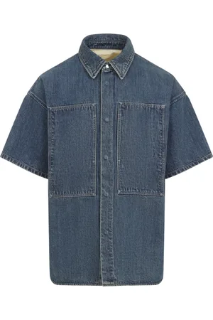 Jil Sander Koszule, Mężczyzna, Niebieski, M, Denim, Stylowa Koszula Denimowa