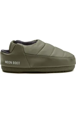 Moon Boot Buty, Mężczyzna, Zielony, 41 EU, Nylon, Mule
