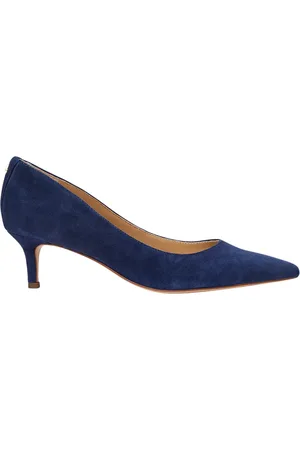 Ralph Lauren Buty, Kobieta, Niebieski, 38 EU, Adrienne Suede Pump