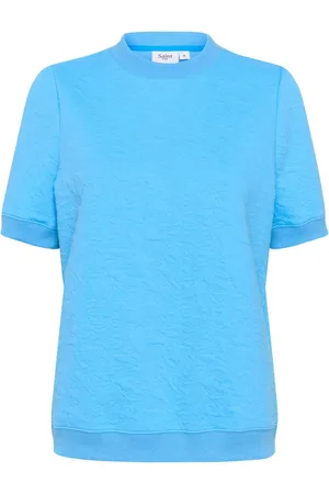 Saint Tropez Koszulki, Kobieta, Niebieski, 2XL, Niebieski Ethereal Joolssz Sweatshirt