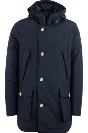 Woolrich Płaszcze, Mężczyzna, Niebieski, 2XL, Parka Arctic w kolorze niebieskim dla mężczyzn