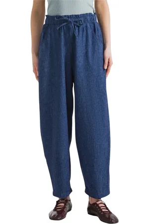 Deha Spodnie, Kobieta, Niebieski, M, Denim, Niebieskie Jeansyy Balonowe