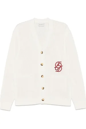 Drôle de Monsieur Swetry, Mężczyzna, Biały, M, Biała Sweter Stylowy Casual Moda