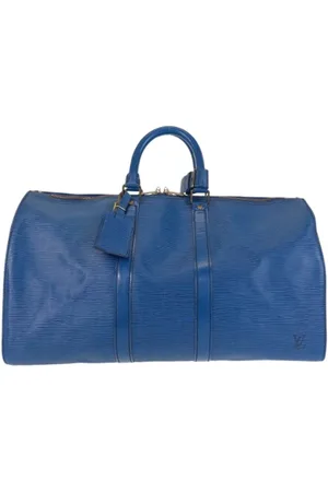 LOUIS VUITTON Pre-owned, unisex, Niebieski, ONE SIZE, Skóra, Pre-owned Leather travel-bags