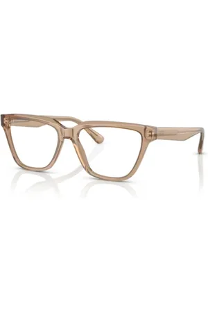 Emporio Armani Akcesoria, unisex, Beżowy, ONE SIZE, Okulary Vista