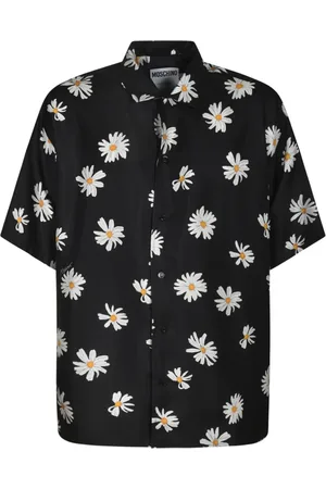 Moschino Koszule, Mężczyzna, Czarny, M, Stylowe Koszule Kolekcja