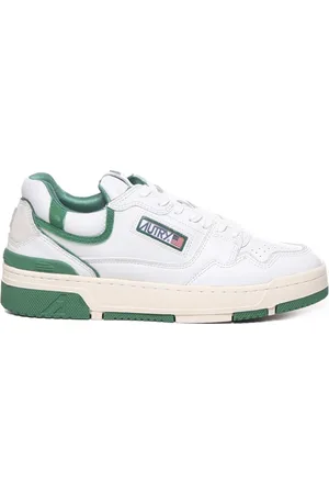 Autry Buty, Mężczyzna, Wielobarwność, 39 EU, Zamsz, Zielone Sneakersy z Zamszu