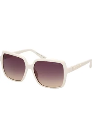 Guess Akcesoria, unisex, Beżowy, ONE SIZE, Eleganckie okulary przeciwsłoneczne do stylowych outfitów