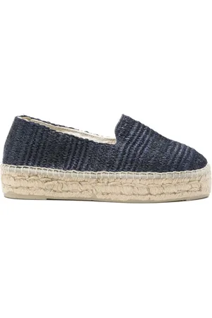 MANEBI Buty, Kobieta, Niebieski, 36 EU, Niebieskie Buty Płaskie