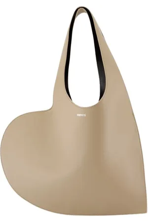 COPERNI Torebki, Kobieta, Beżowy, ONE SIZE, Beżowa Skórzana Torba Shopper