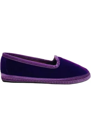 Flabelus Buty, Kobieta, Fioletowy, 36 EU, Bawełna, Fioletowy Welurowy Eko But