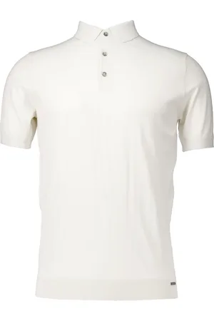 Gentiluomo Koszulki, Mężczyzna, Biały, M, Biała Koszulka Polo