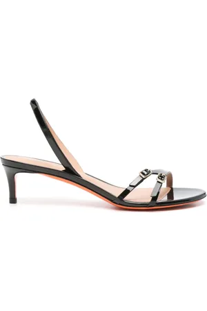 santoni Buty, Kobieta, Czarny, 39 EU, Czarne Sandały dla Kobiet