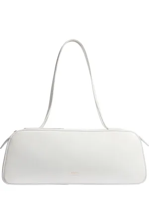 Khaite Torebki, Kobieta, Biały, ONE SIZE, Torba na ramię Simona z białej skóry