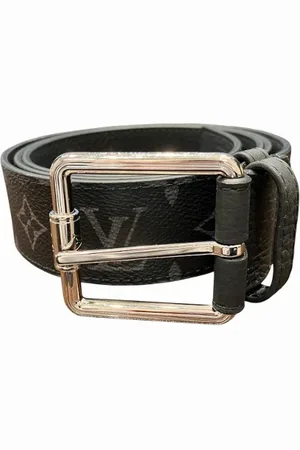 LOUIS VUITTON Pre-owned, Mężczyzna, Czarny, ONE SIZE, Skóra, Pre-owned Leather belts