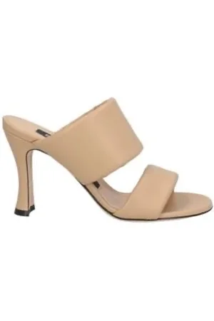 Sergio Rossi Buty, Kobieta, Beżowy, 38 EU, Eleganckie Obcasy dla Kobiet