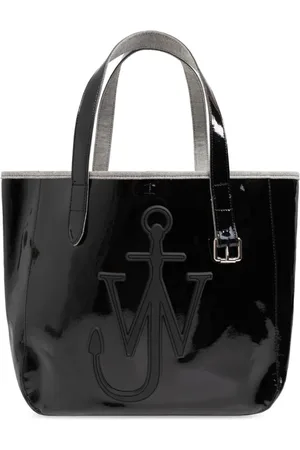 J.W.Anderson Torebki, Kobieta, Czarny, ONE SIZE, Torba z logo kotwicy czarna