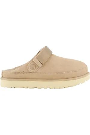 UGG Buty, Kobieta, Beżowy, 38 EU, Damskie drewniaki Goldenstar