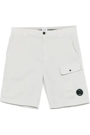 C.P. Company Szorty, Mężczyzna, Szary, M, Cargo Bermuda Shorts Blue Fox