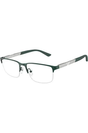 Emporio Armani Akcesoria, unisex, Zielony, ONE SIZE, Najnowsza Kolekcja Okularów - Stylowe Projekty