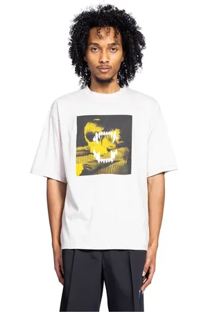 UNDERCOVER Koszulki, Mężczyzna, Beżowy, XL, T-shirt z Grafiką Inside-Out Jasny Beż