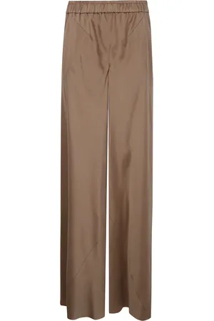 Giorgio Armani Spodnie, Kobieta, brązowy, M, Jedwabno-Wiskoza Spodnie