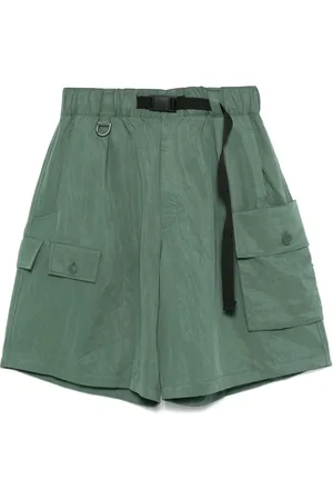 Y-3 Szorty, Mężczyzna, Zielony, M, Casual Twill Shorts