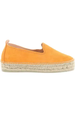 MANEBI Buty, Kobieta, Pomarańczowy, 37 EU, Sandały Hamptons