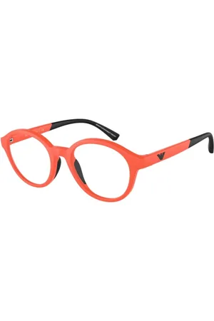 Emporio Armani Akcesoria, unisex, Czerwony, ONE SIZE, Stylowe Okulary Vista